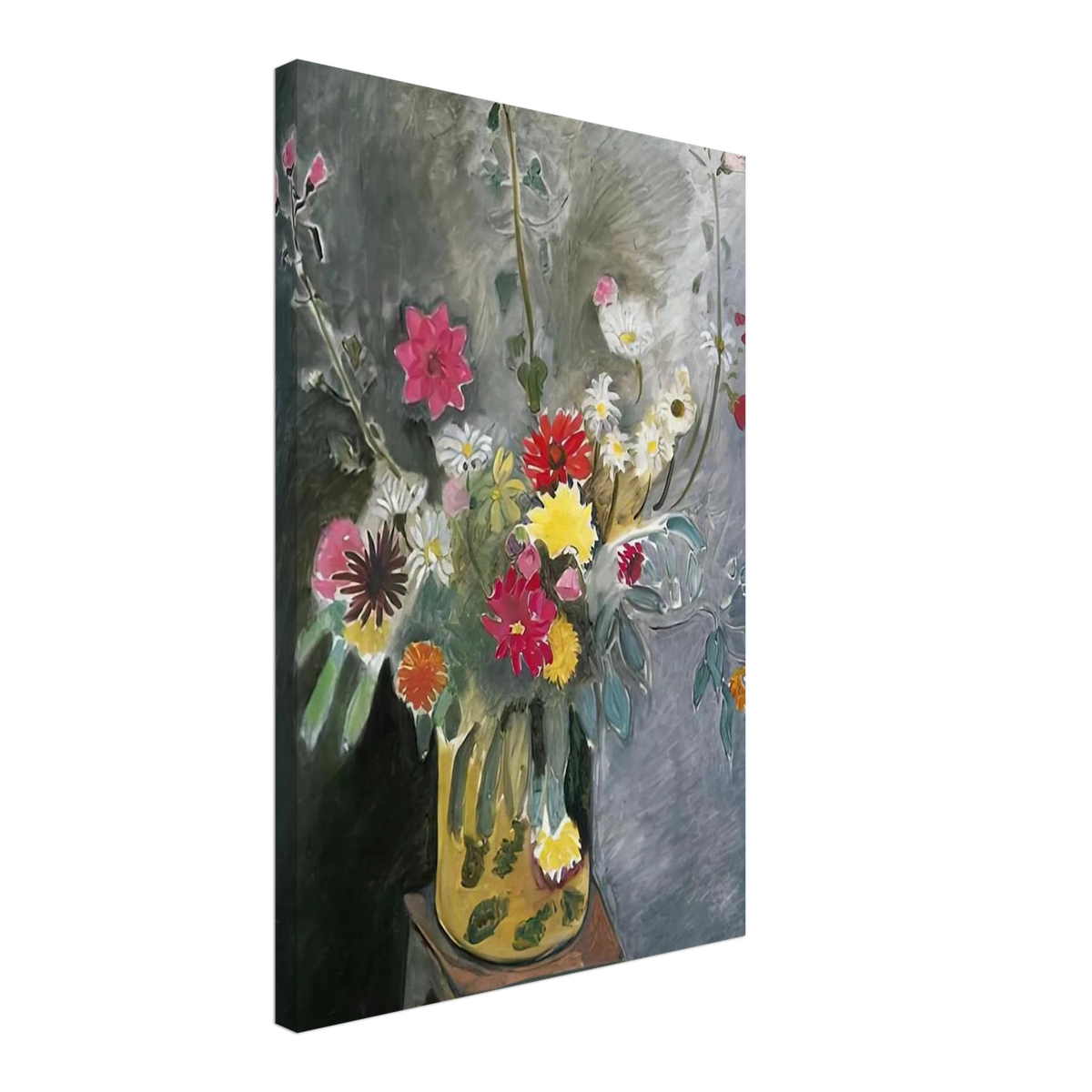 BOUQUET OF MIXED FLOWERS 1917 Canvas | Henri Matisse Canvas | Henri Matisse Print