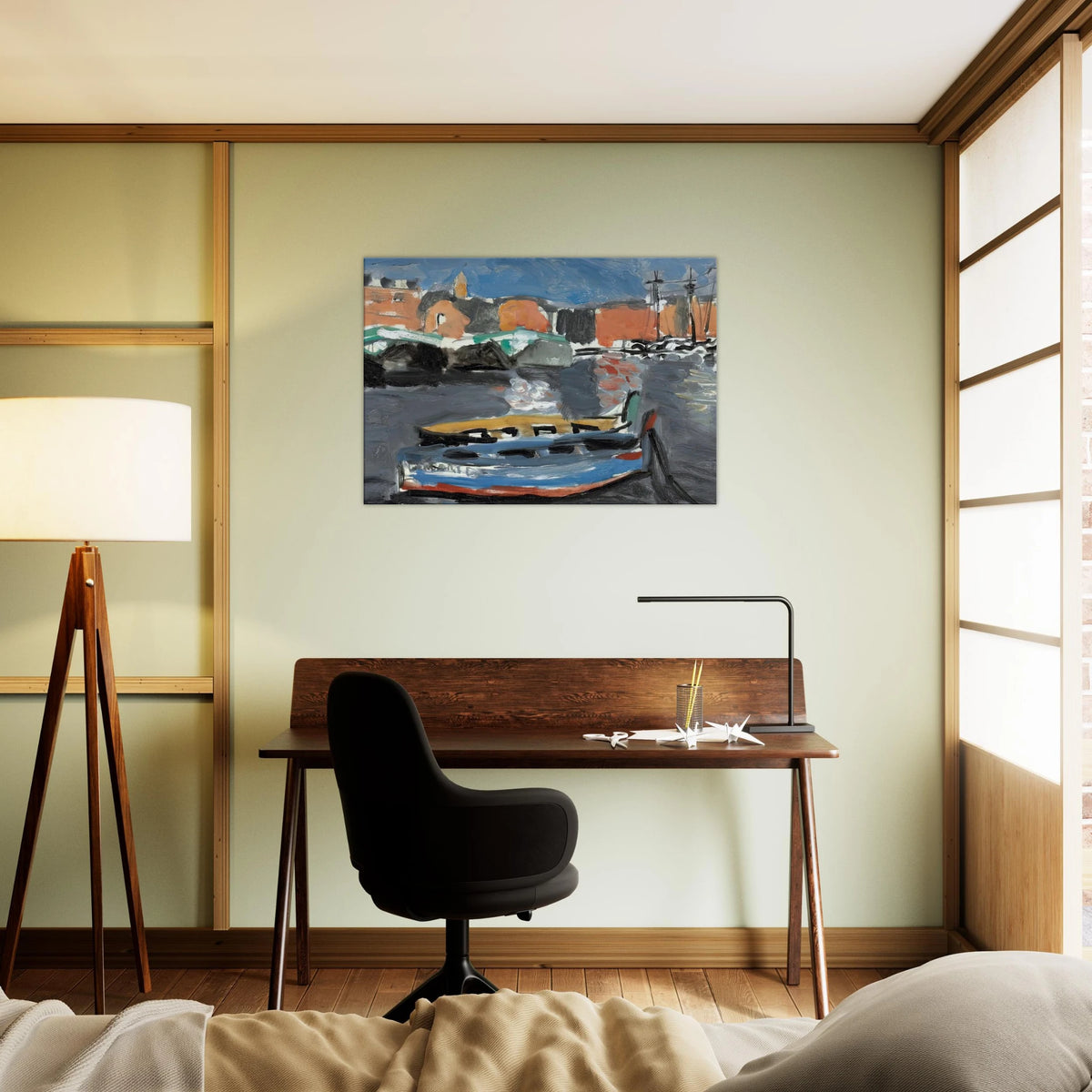 PORT DE MARSEILLE 1917 Canvas | Henri Matisse Canvas | Henri Matisse Print