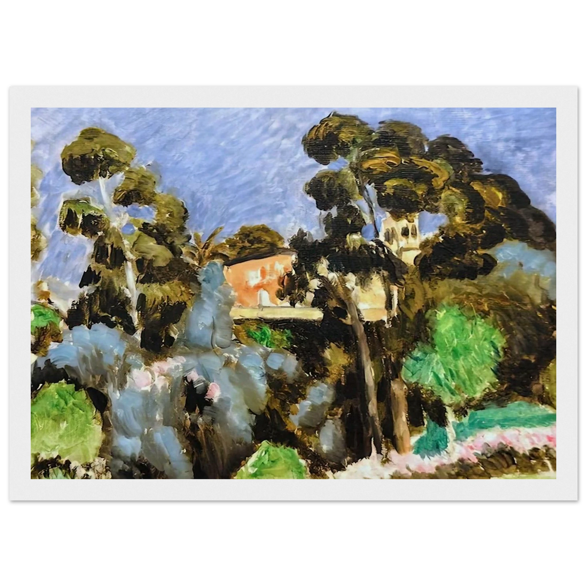 EUCALYPTUS MONT ALBAN 1918 Framed Poster | Henri Matisse Framed Prints Wall Art | Henri Matisse Print