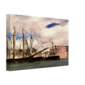 WHITE CLOUDS THE OLD PORT OF MARSEILLE 1918 Canvas | Henri Matisse Canvas | Henri Matisse Print