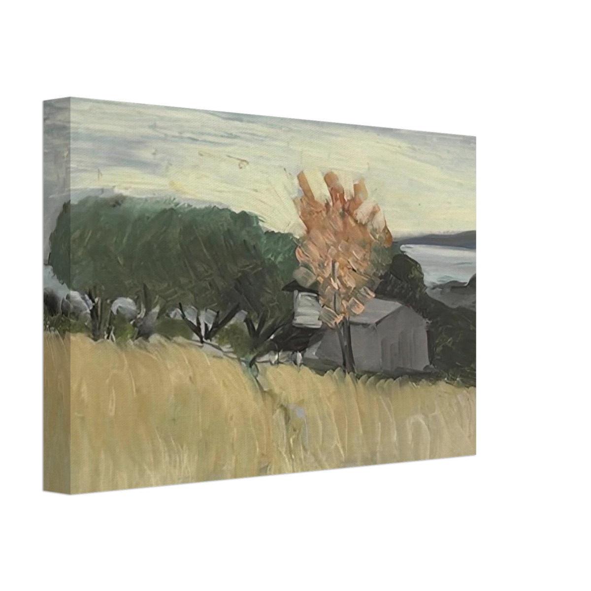 CHAMPS DE BLE A CAGNES 1918 Canvas | Henri Matisse Canvas | Henri Matisse Print