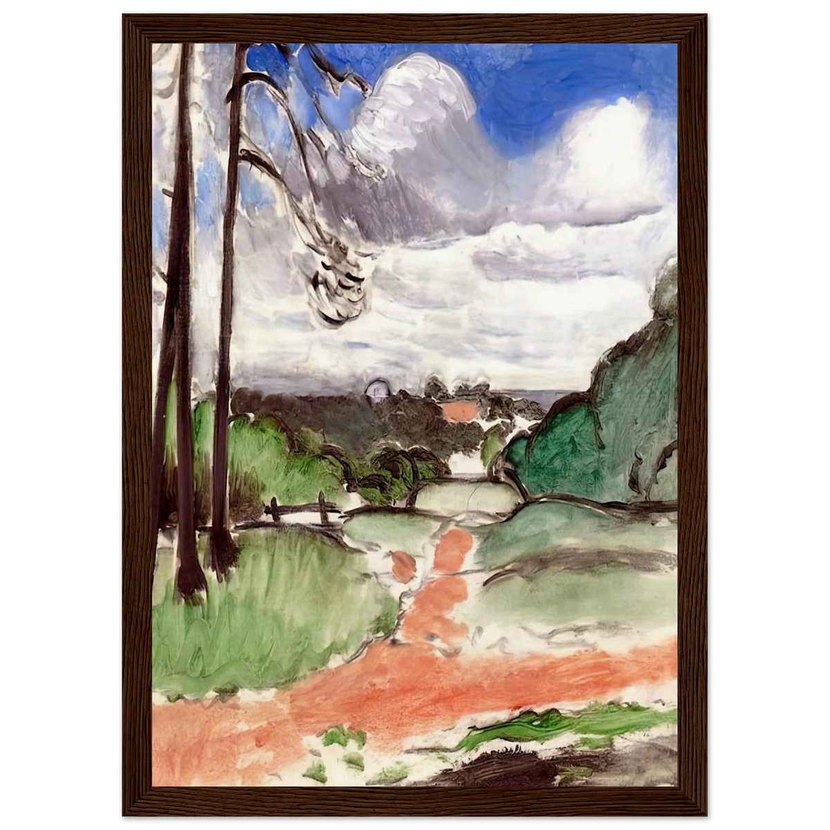 CHALAIS MEUDON 1917 Framed Poster | Henri Matisse Framed Prints Wall Art | Henri Matisse Print