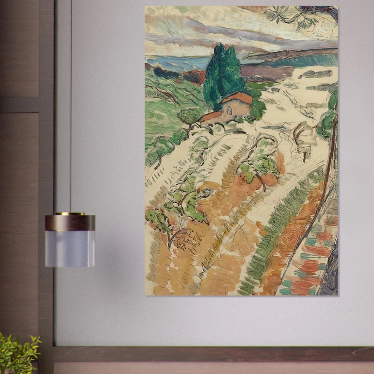 PAYSAGE ST TROPEZ 1904 Poster | Henri Matisse Poster | Henri Matisse Print