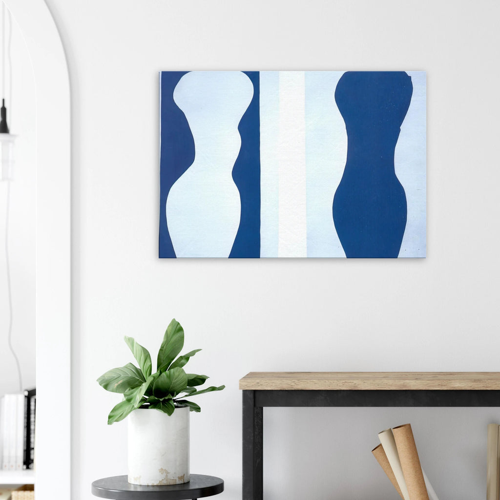 WHITE TORSO AND BLUE TORSO 1944 Canvas | Henri Matisse Canvas | Henri Matisse Print