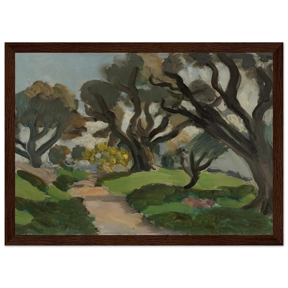 LANDSCAPE 1918 Framed Poster | Henri Matisse Framed Prints Wall Art | Henri Matisse Print
