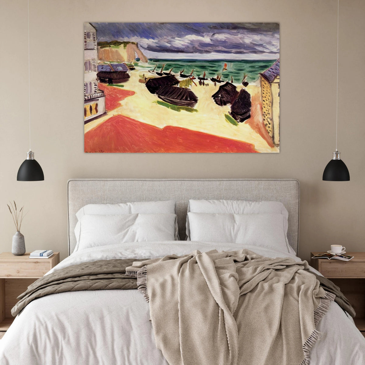 FISHING BOATS IN WINTER ETRETAT 1921 Poster | Henri Matisse Poster | Henri Matisse Print
