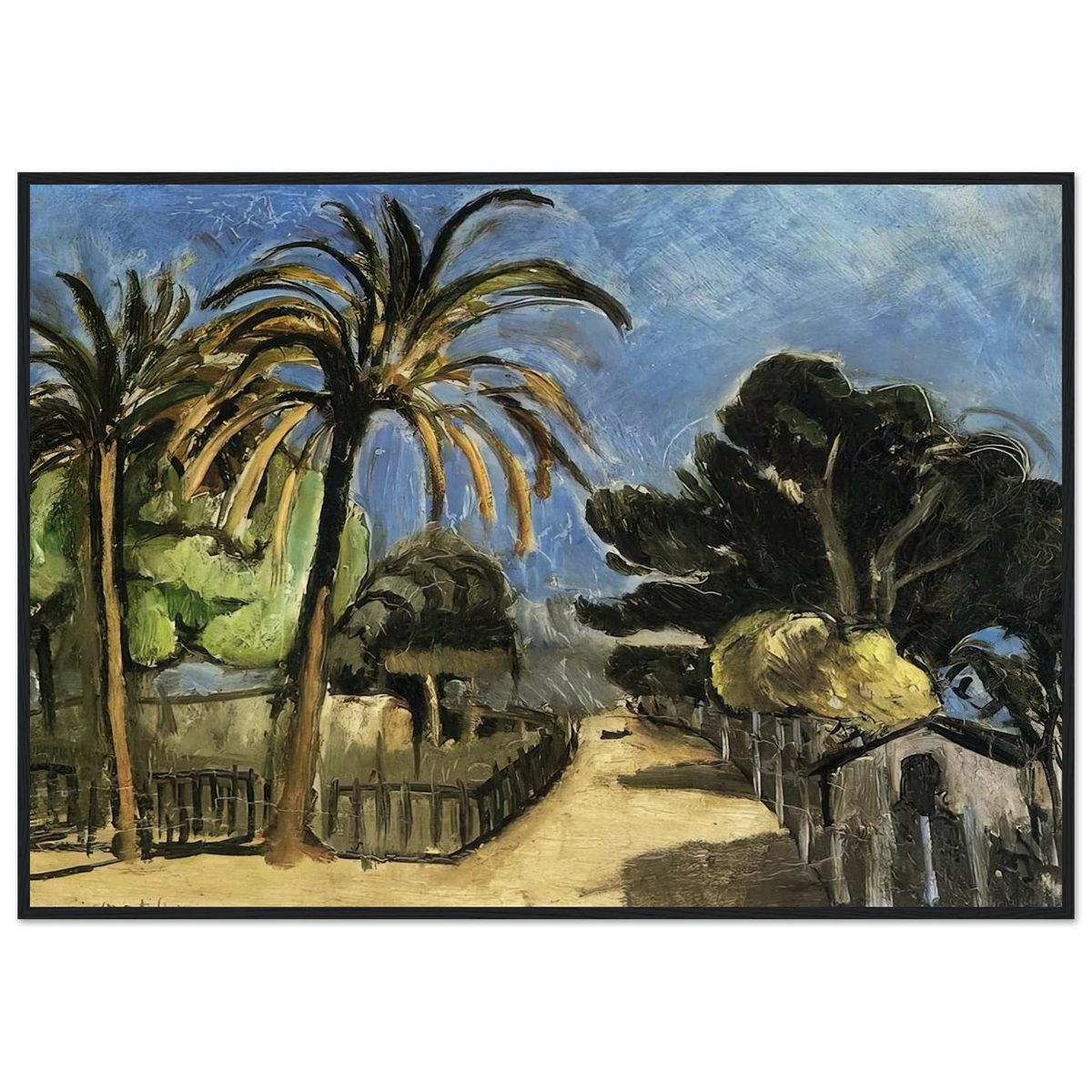 LANDSCAPE 1917 Framed Poster | Henri Matisse Framed Prints Wall Art | Henri Matisse Print