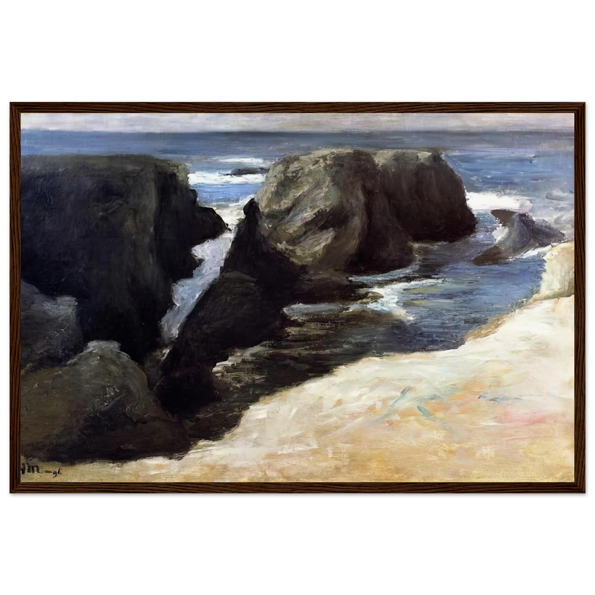 BELLE ILE 1896 0 Framed Poster | Henri Matisse Framed Prints Wall Art | Henri Matisse Print