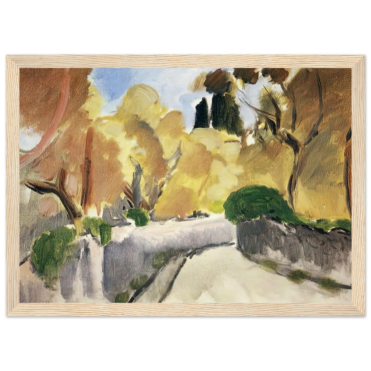 LANDSCAPE 2 Framed Poster | Henri Matisse Framed Prints Wall Art | Henri Matisse Print
