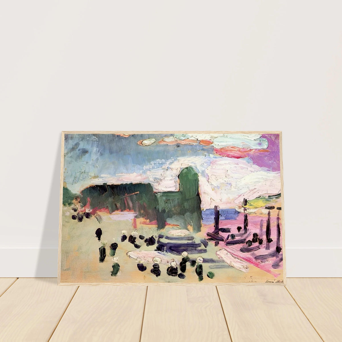 COLLIOURE 1905 Framed Poster | Henri Matisse Framed Prints Wall Art | Henri Matisse Print