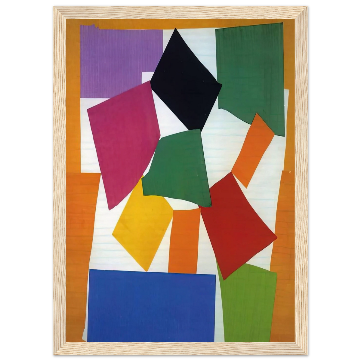 THE SNAIL 1953 Framed Poster | Henri Matisse Framed Prints Wall Art | Henri Matisse Print