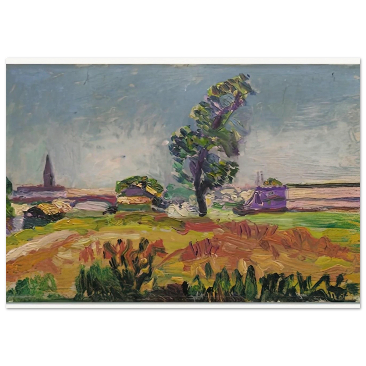 PAYSAGE DES ENVIRONS DE TOULOUSE LE PONT DES DEMOISELLES 1898 Poster | Henri Matisse Poster | Henri Matisse Print