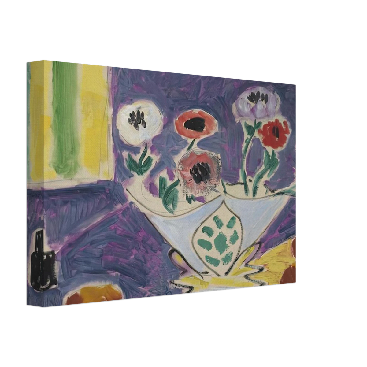 VASE D ANEMONES 1946 Canvas | Henri Matisse Canvas | Henri Matisse Print