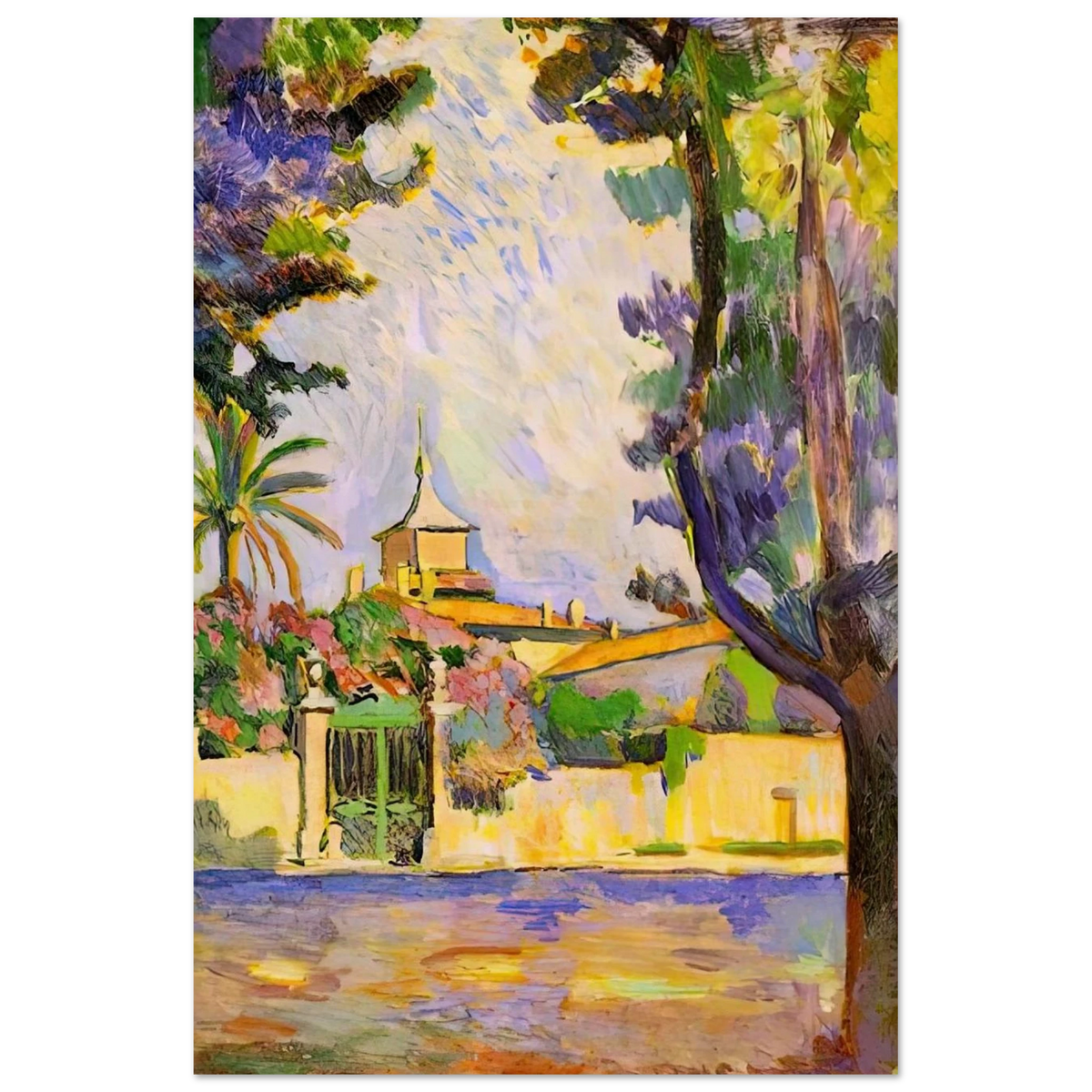 PLACE DES LICES ST TROPEZ 1904 Poster | Henri Matisse Poster | Henri Matisse Print