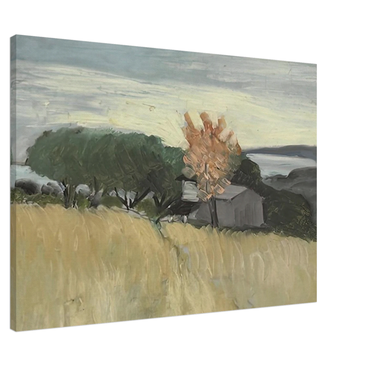 CHAMPS DE BLE A CAGNES 1918 Canvas | Henri Matisse Canvas | Henri Matisse Print