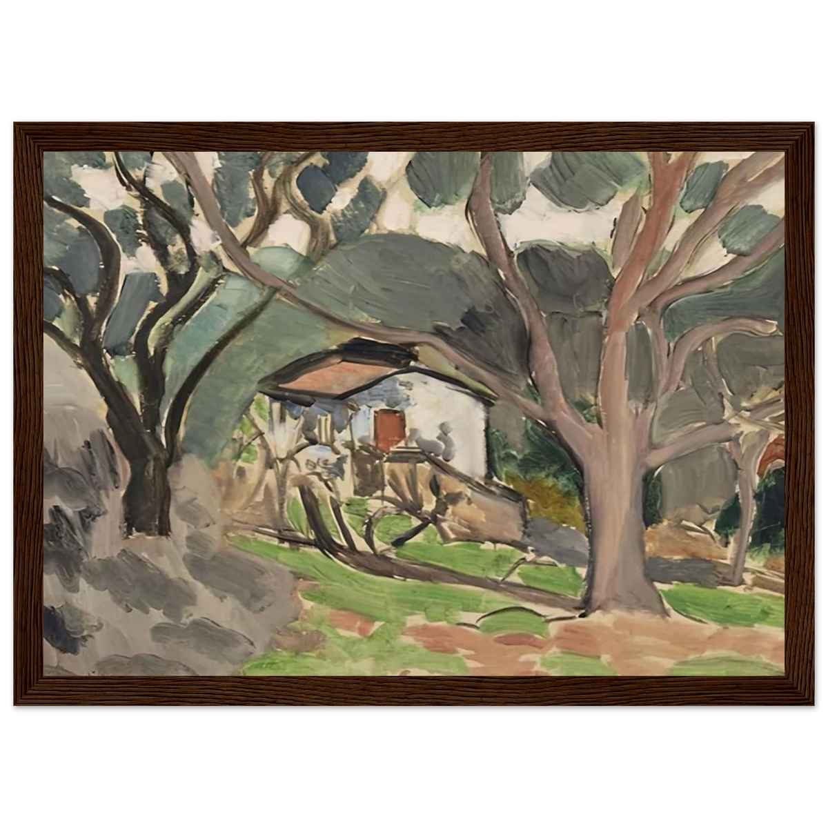 LA MAISONNETTE 1919 Framed Poster | Henri Matisse Framed Prints Wall Art | Henri Matisse Print