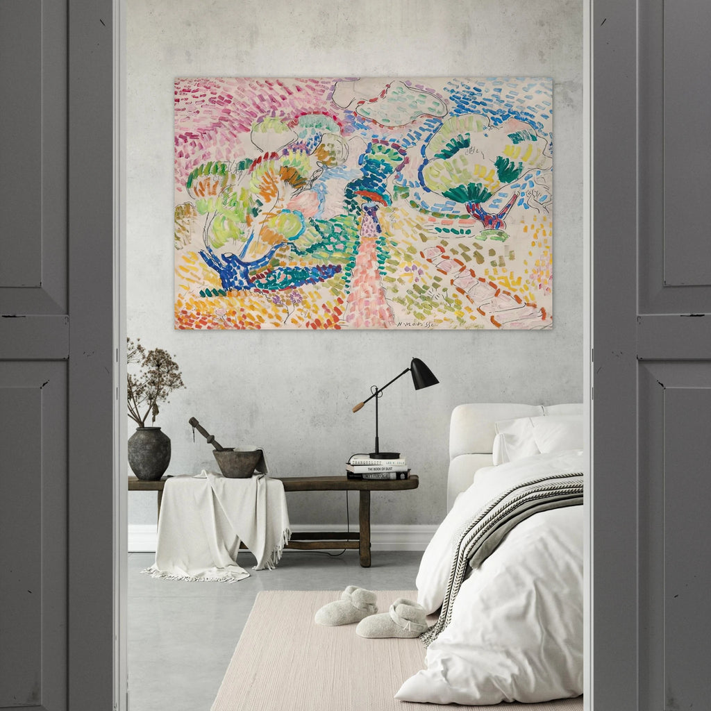 MADAME MATISSE IN THE OLIVE GROVE 1905 Poster | Henri Matisse Poster | Henri Matisse Print