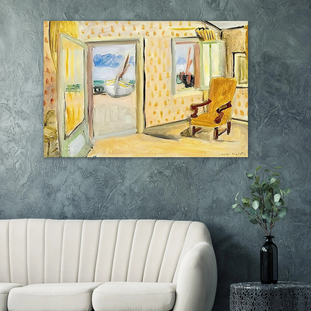 INTERIOR OPEN DOOR 1920 Poster | Henri Matisse Poster | Henri Matisse Print