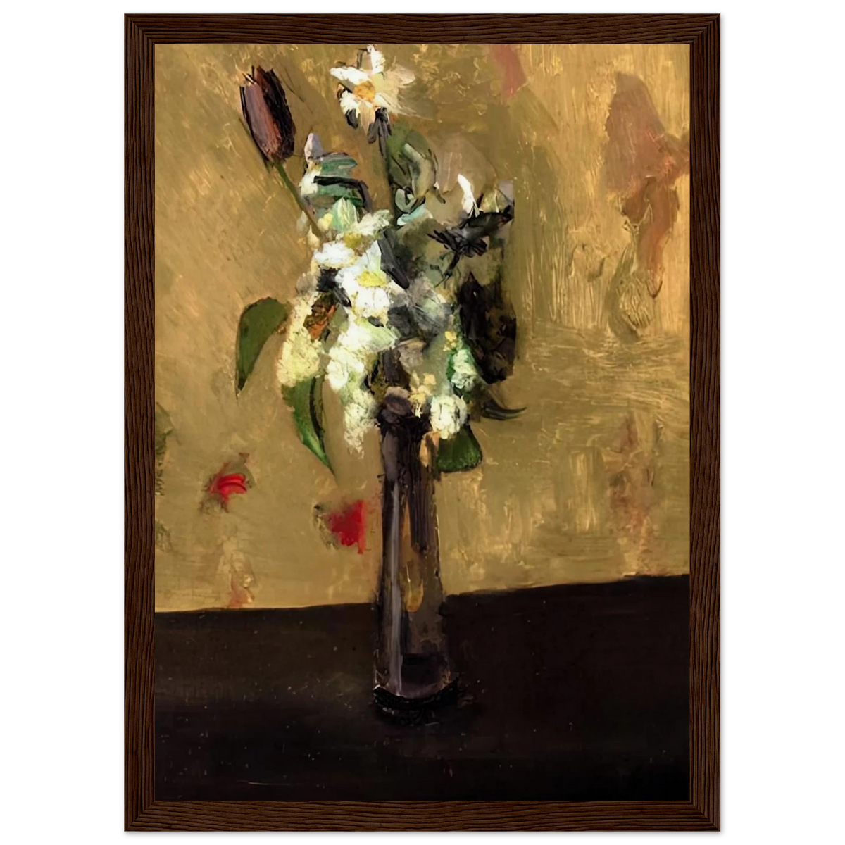 BOUQUET OF FLOWERS IN A CRYSTAL VASE 1902 Framed Poster | Henri Matisse Framed Prints Wall Art | Henri Matisse Print