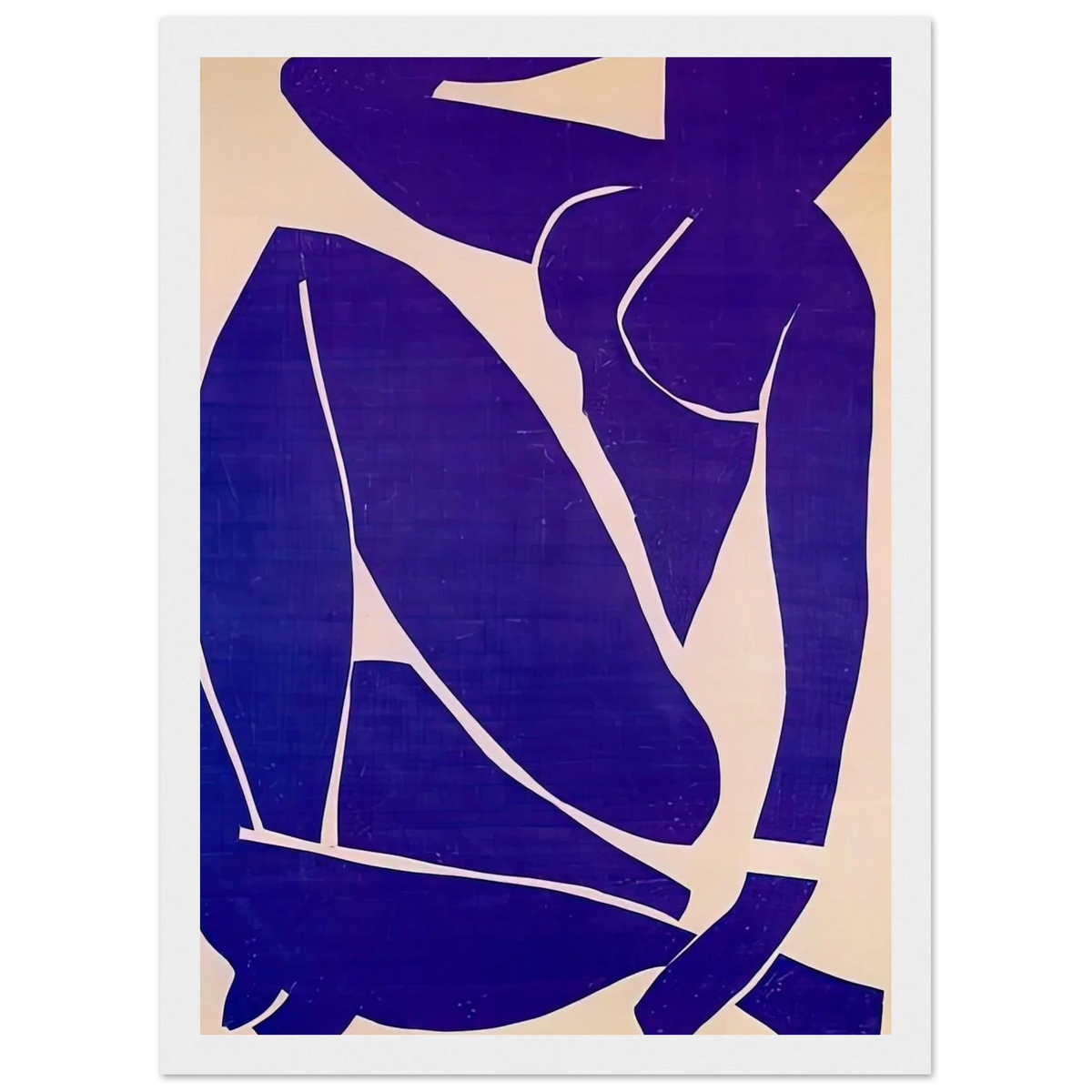 BLUE NUDE III 1952 Framed Poster | Henri Matisse Framed Prints Wall Art | Henri Matisse Print