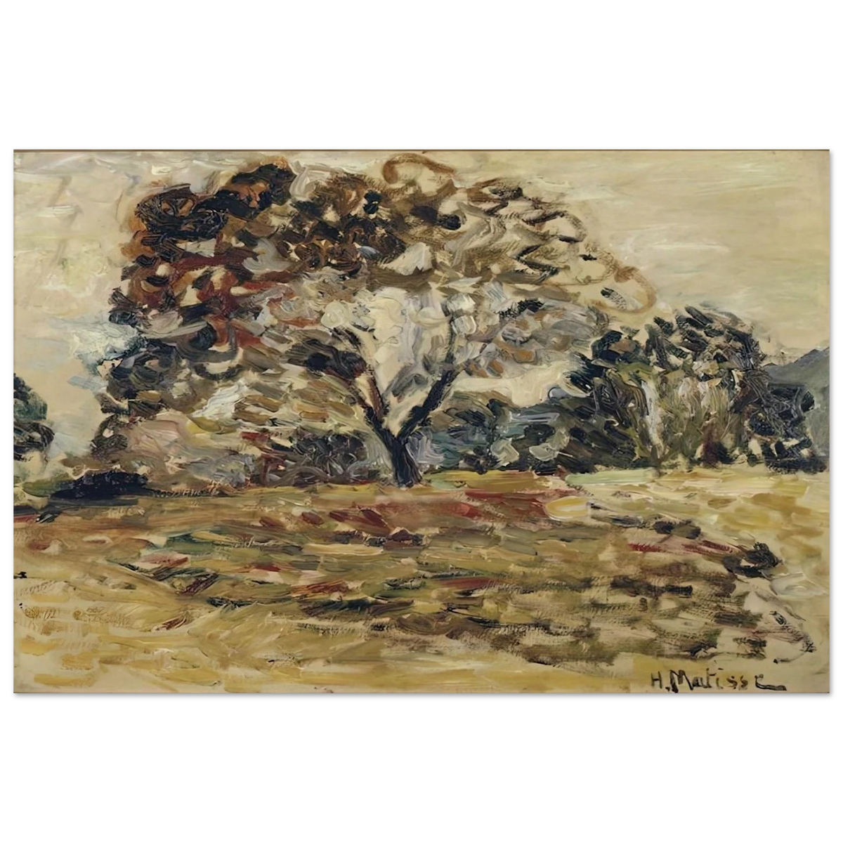 LANDSCAPE OF CORSICA 1 Poster | Henri Matisse Poster | Henri Matisse Print