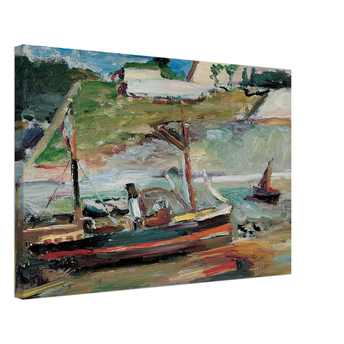 BELLE ILE LE PORT DE PALAIS 1896 Canvas | Henri Matisse Canvas | Henri Matisse Print