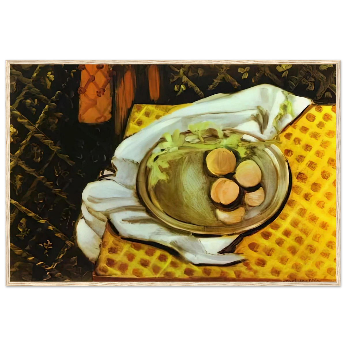 PEACHES 1920 Framed Poster | Henri Matisse Framed Prints Wall Art | Henri Matisse Print