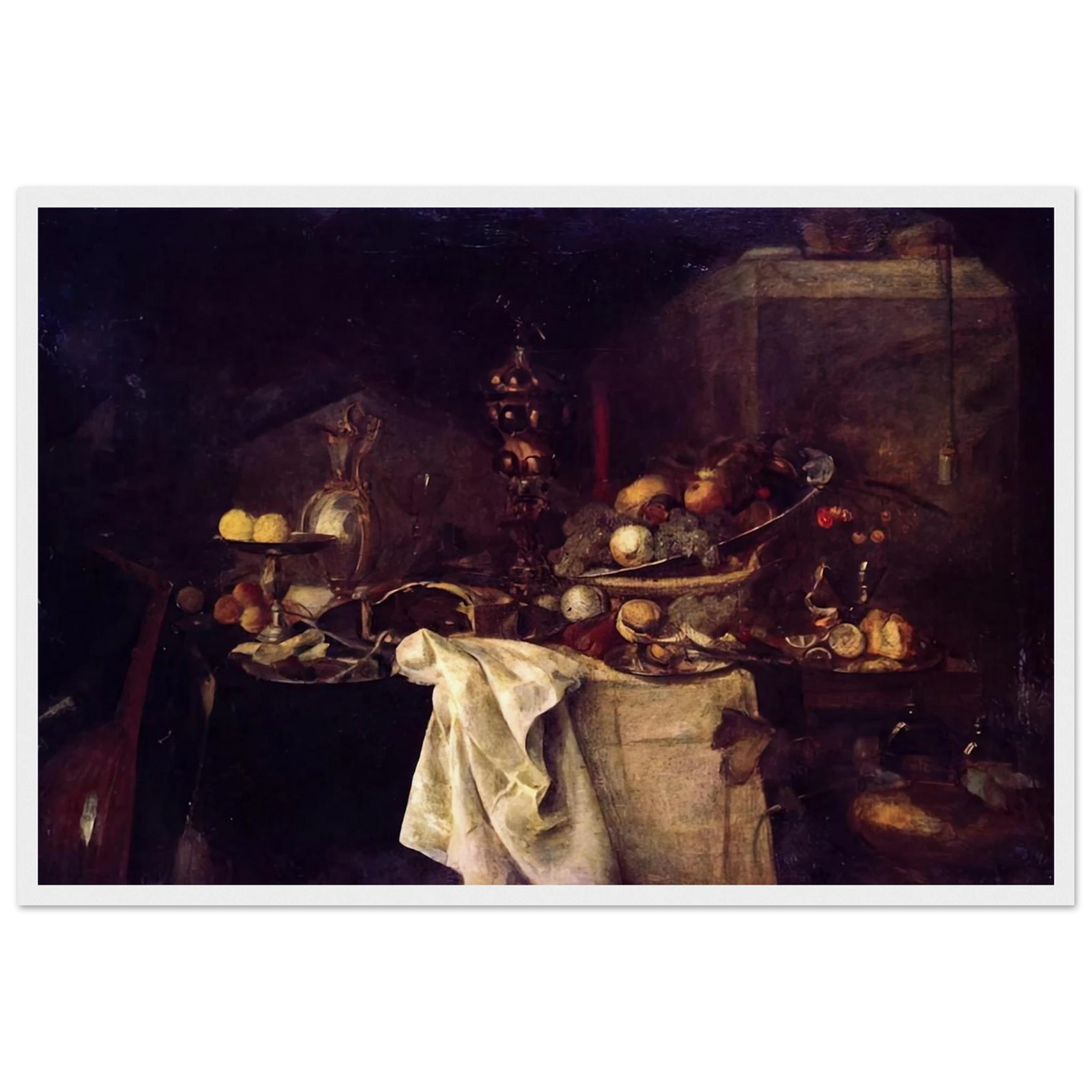 LA DESERTE AFTER JAN DAVIDSZ DE HEEM 1893 Framed Poster | Henri Matisse Framed Prints Wall Art | Henri Matisse Print