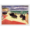 FISHING BOATS IN WINTER ETRETAT 1921 Framed Poster | Henri Matisse Framed Prints Wall Art | Henri Matisse Print