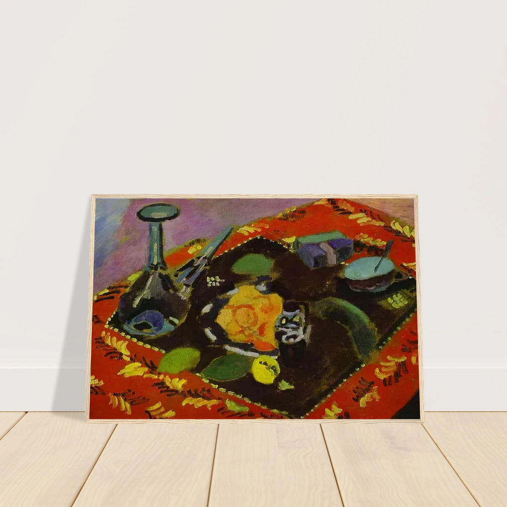 DISHES AND FRUIT 1906 Framed Poster | Henri Matisse Framed Prints Wall Art | Henri Matisse Print