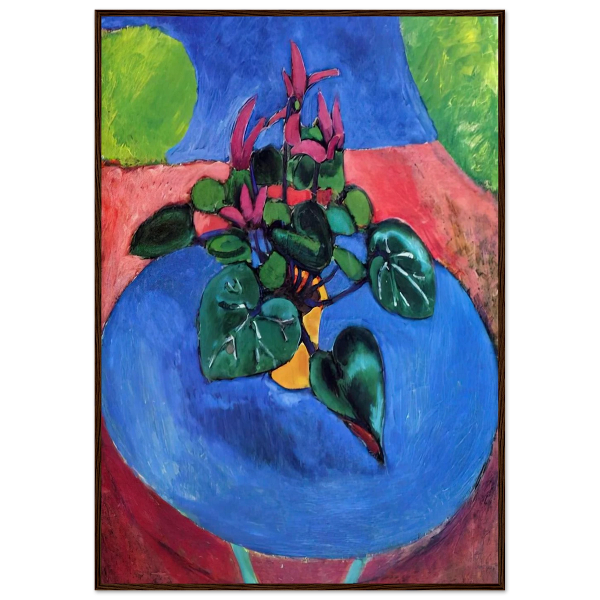 CYCLAMEN POURPRE 1912 Framed Poster | Henri Matisse Framed Prints Wall Art | Henri Matisse Print