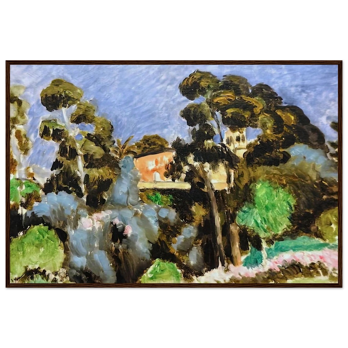 EUCALYPTUS MONT ALBAN 1918 Framed Poster | Henri Matisse Framed Prints Wall Art | Henri Matisse Print