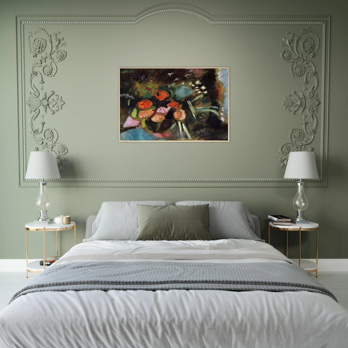 FLOWERS 1906 Framed Poster | Henri Matisse Framed Prints Wall Art | Henri Matisse Print