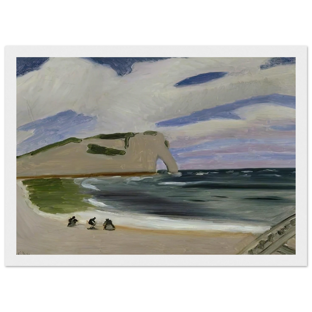 WOMEN ON THE BEACH ETRETAT 1920 Framed Poster | Henri Matisse Framed Prints Wall Art | Henri Matisse Print