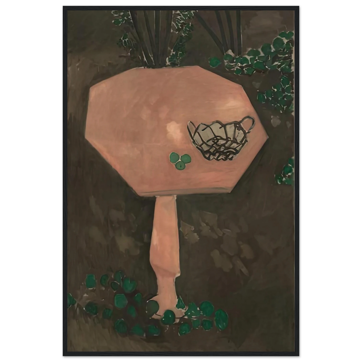 THE ROSE MARBLE TABLE 1917 Framed Poster | Henri Matisse Framed Prints Wall Art | Henri Matisse Print