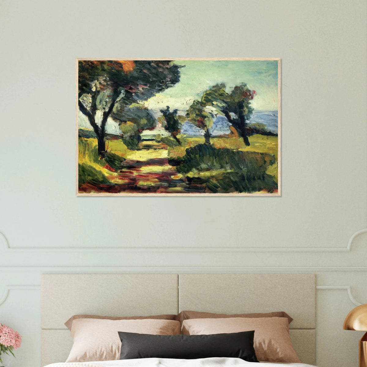 OLIVE TREES 1898 Framed Poster | Henri Matisse Framed Prints Wall Art | Henri Matisse Print