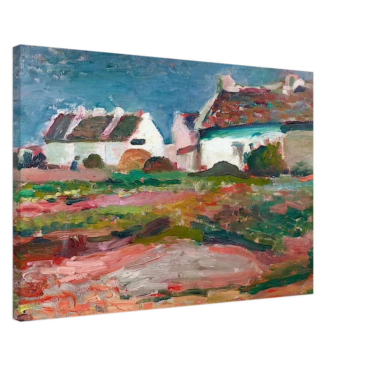 MAISONS A KERVILAHOUEN BELLE ILE 1896 Canvas | Henri Matisse Canvas | Henri Matisse Print
