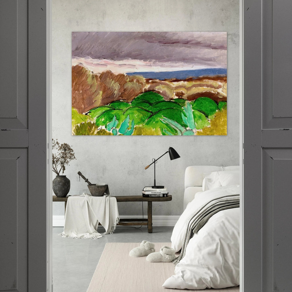 CAGNES LANDSCAPE IN STORMY WEATHER 1917 Poster | Henri Matisse Poster | Henri Matisse Print