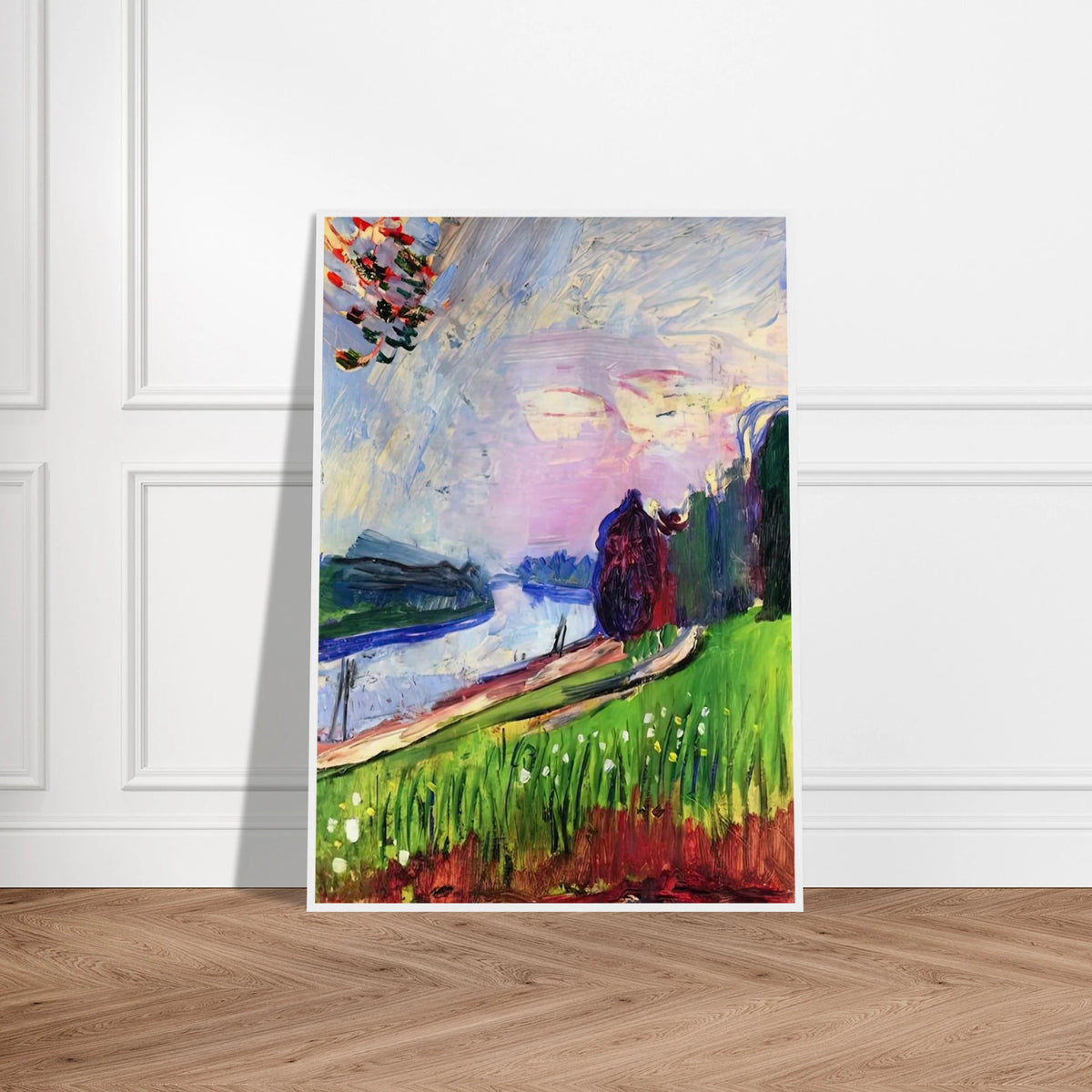 COPSE OF THE BANKS OF THE GARONNE 1900 Framed Poster | Henri Matisse Framed Prints Wall Art | Henri Matisse Print
