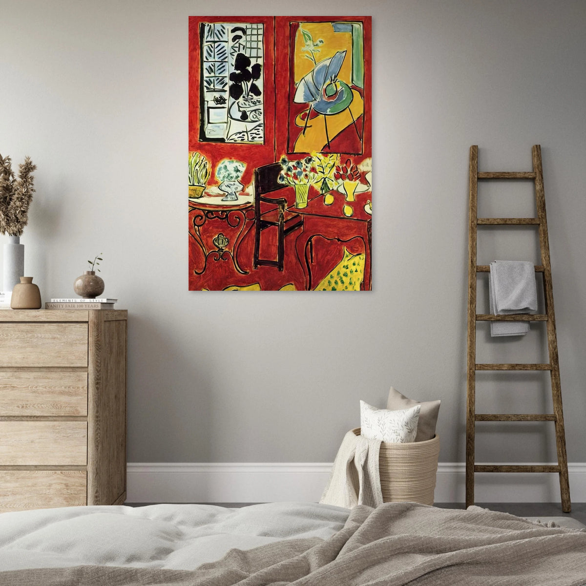 LARGE RED INTERIOR 1948 Poster | Henri Matisse Poster | Henri Matisse Print