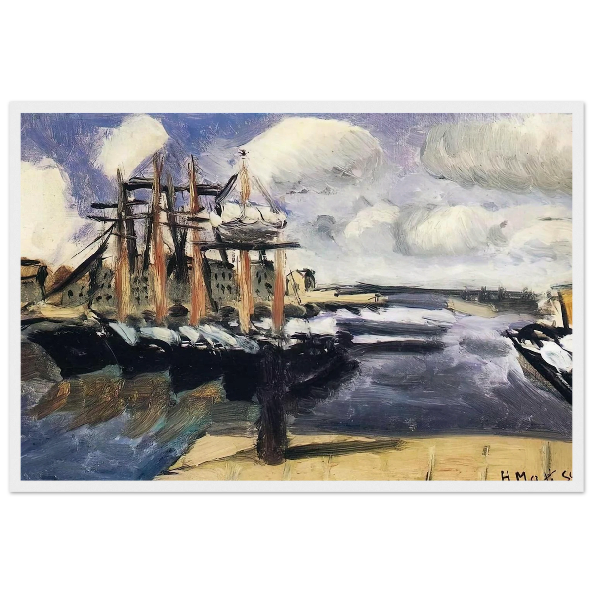 NOT IDENTIFIED 8 Framed Poster | Henri Matisse Framed Prints Wall Art | Henri Matisse Print