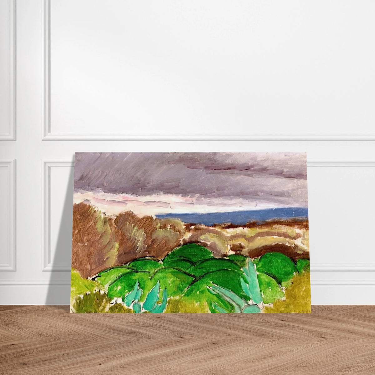 CAGNES LANDSCAPE IN STORMY WEATHER 1917 Poster | Henri Matisse Poster | Henri Matisse Print