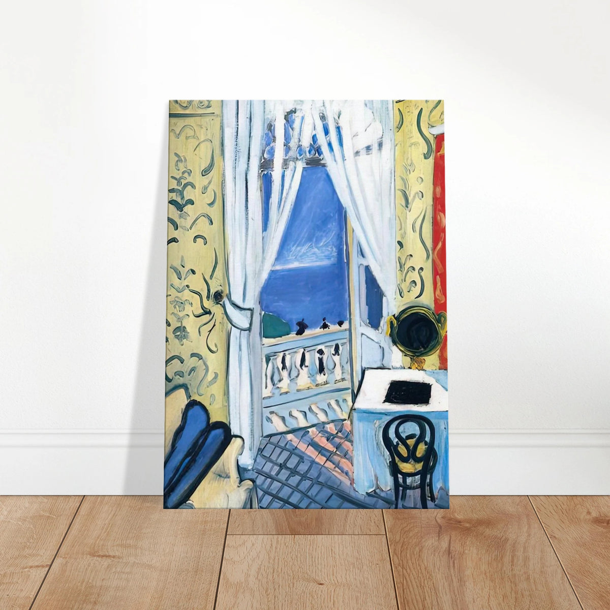 INTERIOR WITH A VIOLIN CASE 1919 Canvas | Henri Matisse Canvas | Henri Matisse Print
