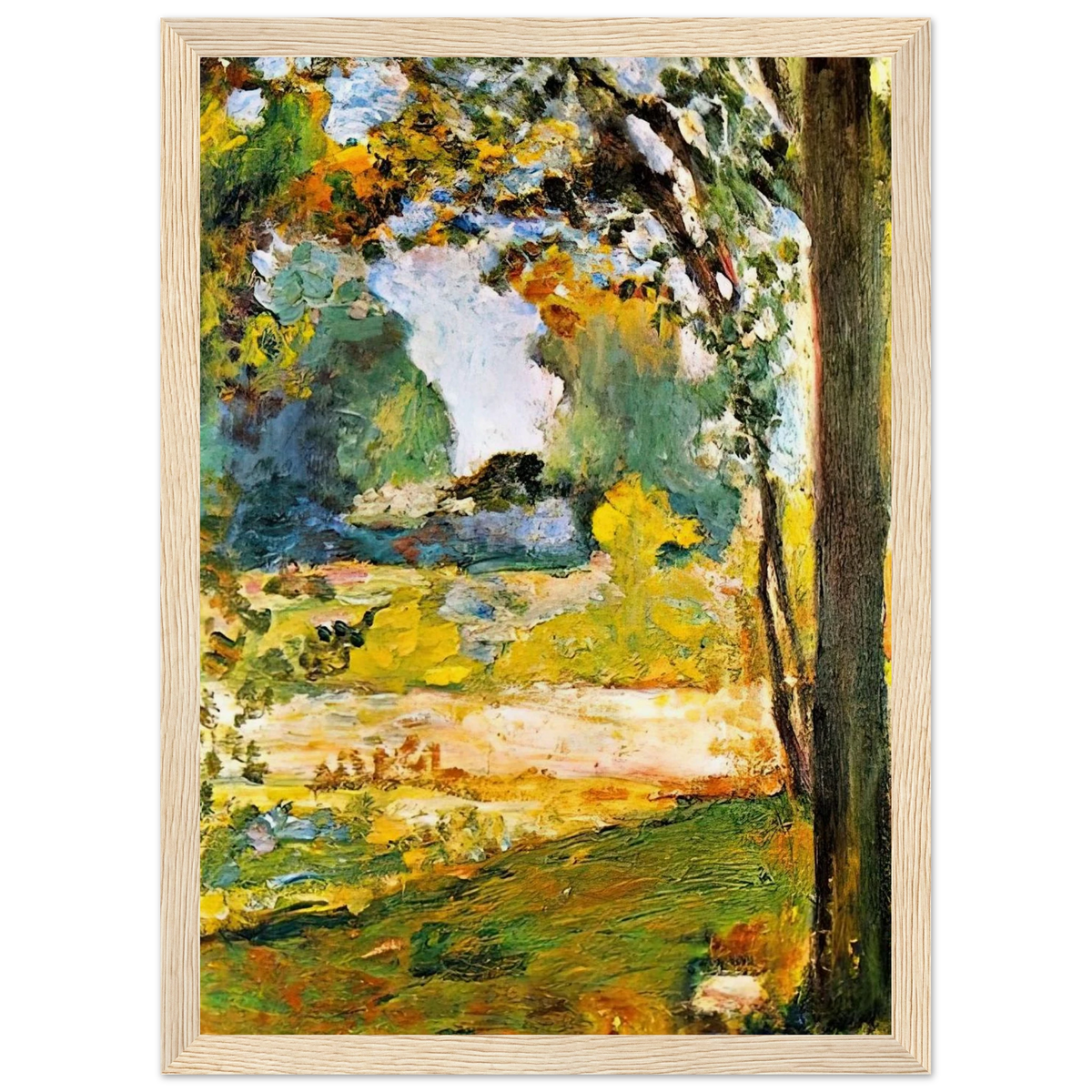 TOULOUSE LANDSCAPE 1898 Framed Poster | Henri Matisse Framed Prints Wall Art | Henri Matisse Print