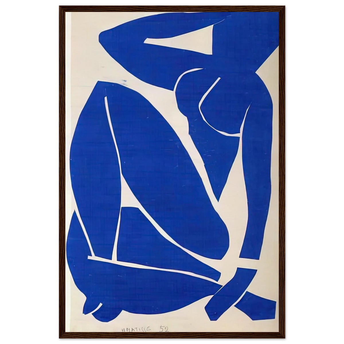 BLUE NUDE Framed Poster | Henri Matisse Framed Prints Wall Art | Henri Matisse Print