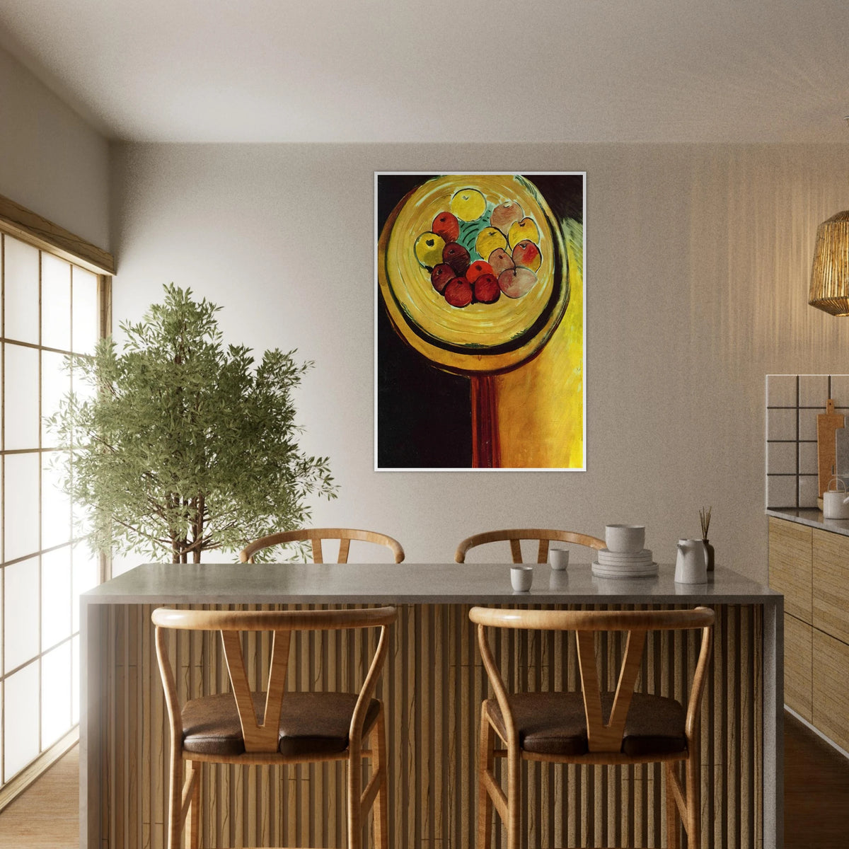 APPLES 1916 Framed Poster | Henri Matisse Framed Prints Wall Art | Henri Matisse Print
