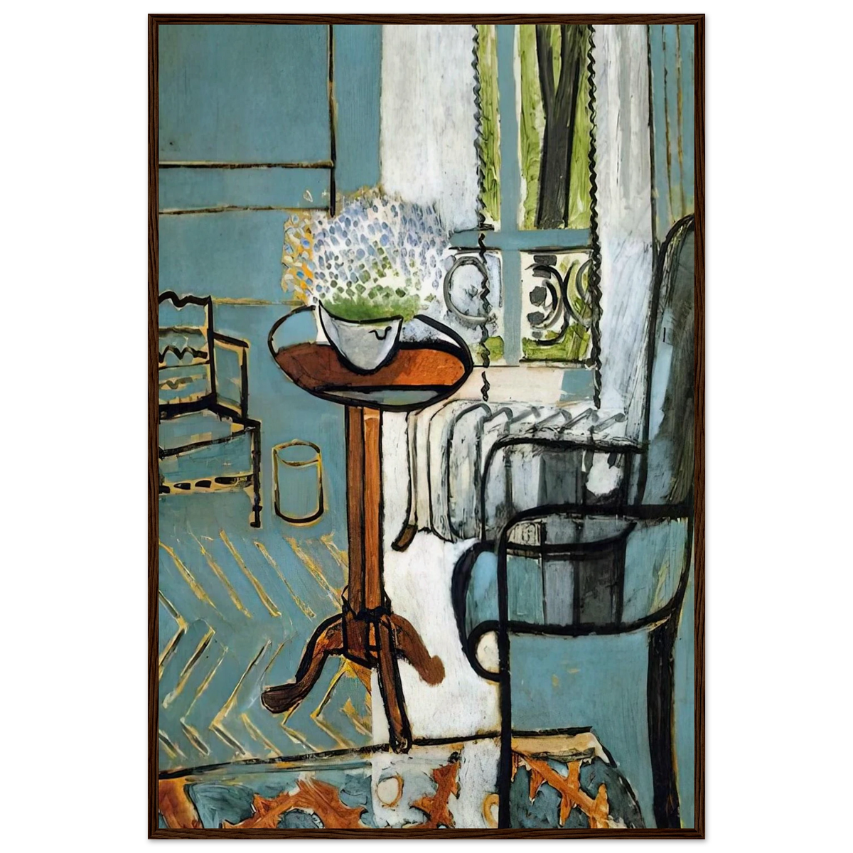 THE WINDOW 1916 Framed Poster | Henri Matisse Framed Prints Wall Art | Henri Matisse Print