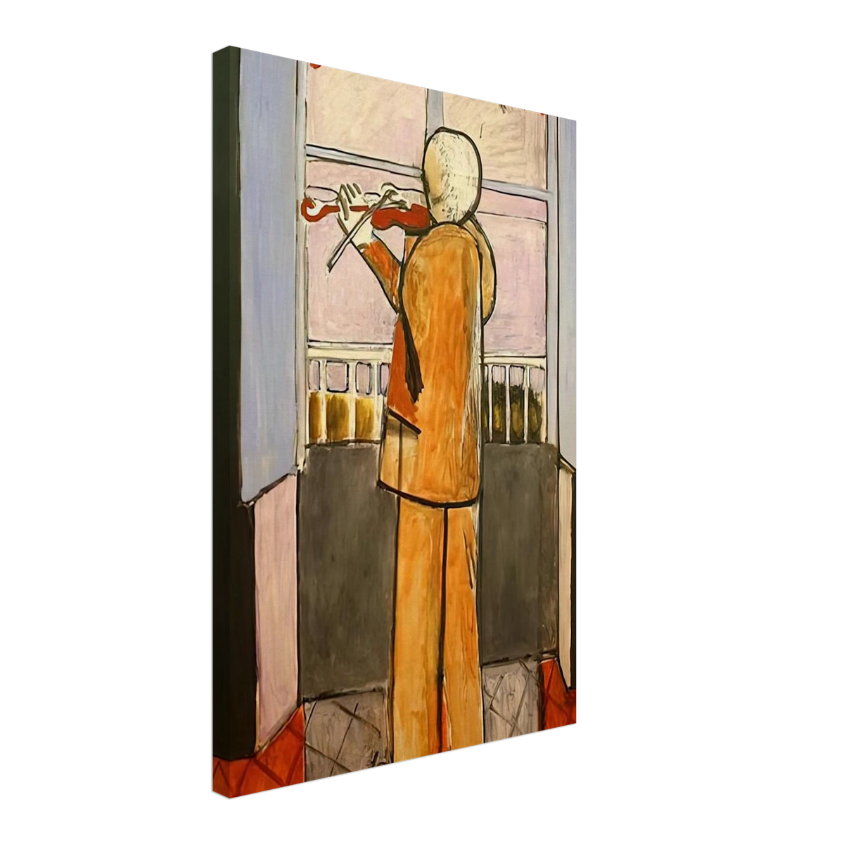 THE VIOLINIST AT THE WINDOW 1918 Canvas | Henri Matisse Canvas | Henri Matisse Print