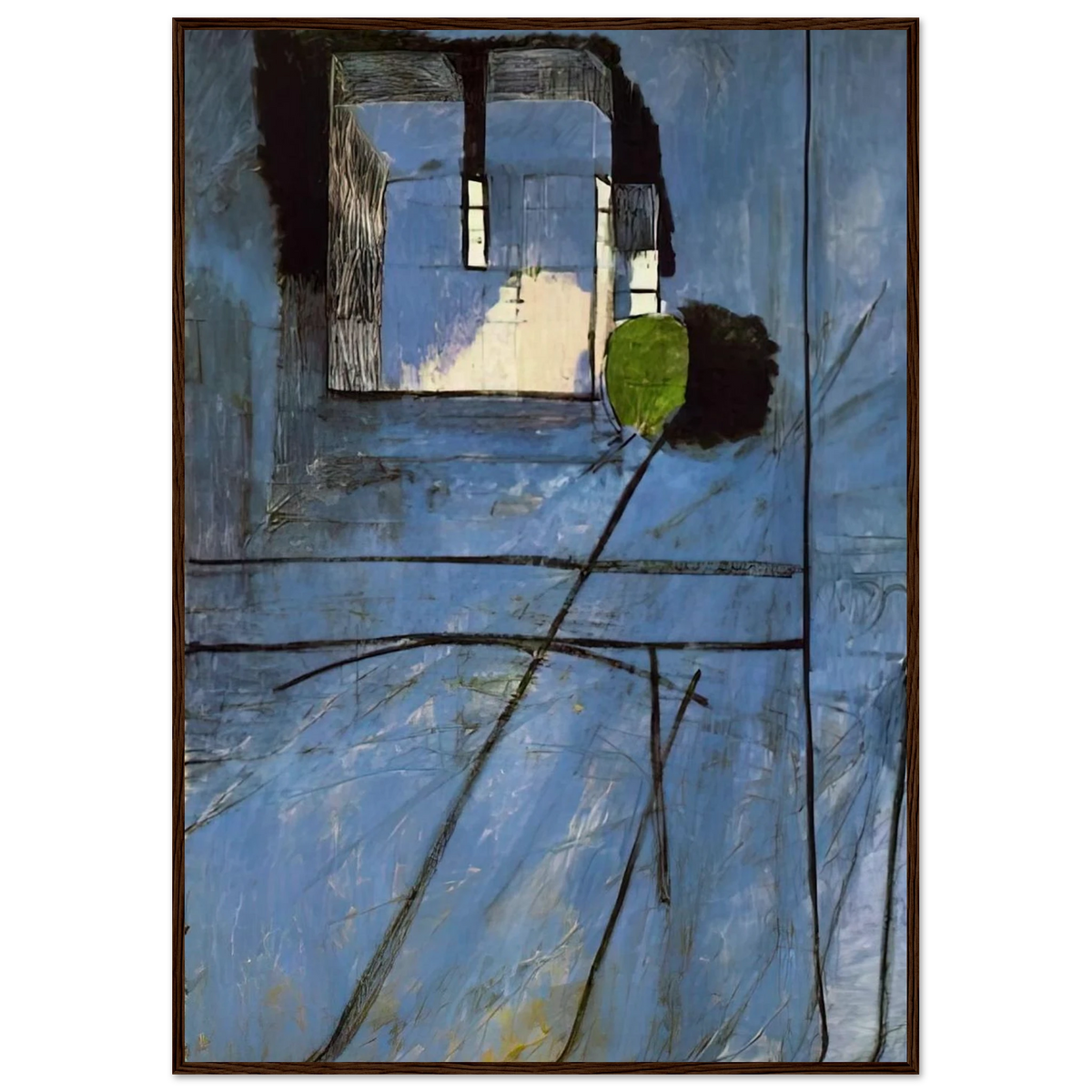 VIEW OF NOTRE DAME 1914 Framed Poster | Henri Matisse Framed Prints Wall Art | Henri Matisse Print