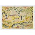 ETUDE POUR LE BONHEUR DE VIVRE 1905 Framed Poster | Henri Matisse Framed Prints Wall Art | Henri Matisse Print